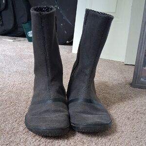 Vivo Barefoot Canvas Midcalf Boots